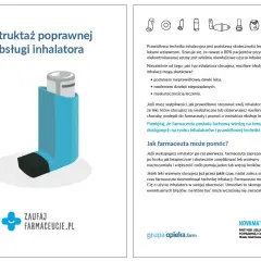 Niebieski inhalator, kluczowy element w leczeniu astmy. Prawidłowe użycie formodual to podstawa skuteczności.