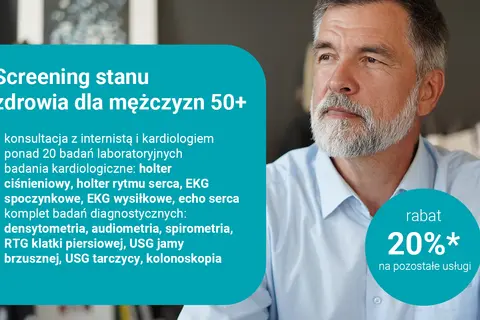Profilaktyka 50+: Badania dla mężczyzn, które ratują życie