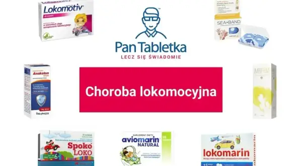 Anaketon krople i inne preparaty na chorobę lokomocyjną, jak Lokomotiv czy Spoko Loko, pomagają w podróży.