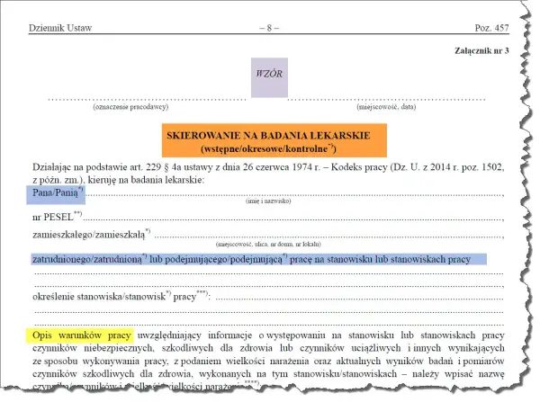 Skierowanie do lekarza medycyny pracy: Kto, kiedy, jak? Uniknij błędów